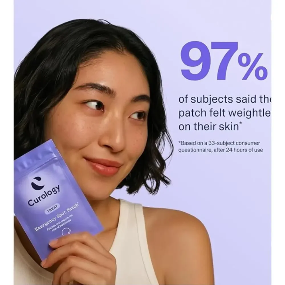 CUROLOGY | EMERGENCY SPOT PIMPLE PATCHES | 40 CT